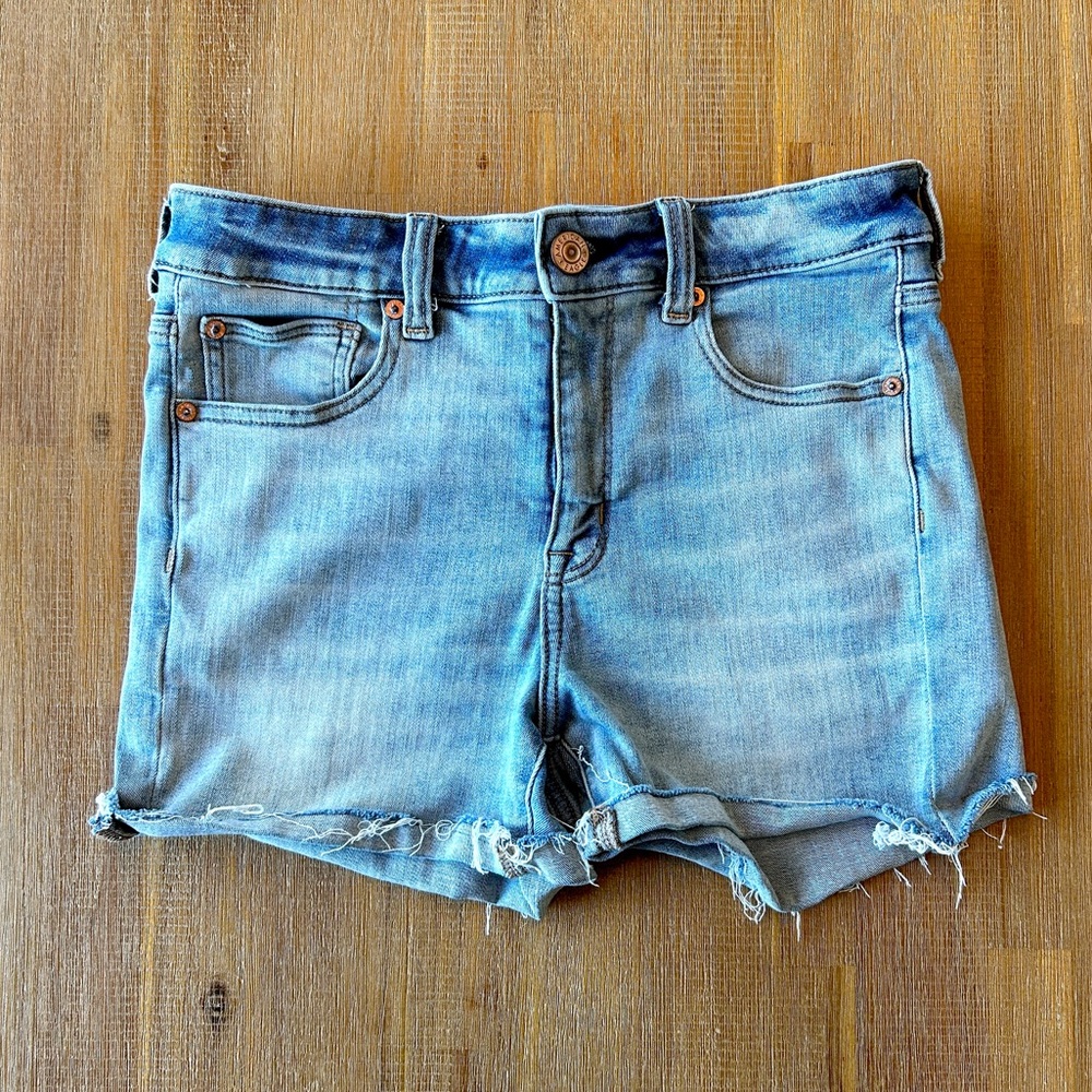 AE Ne(x)t Level High-Waisted Denim Shortie
